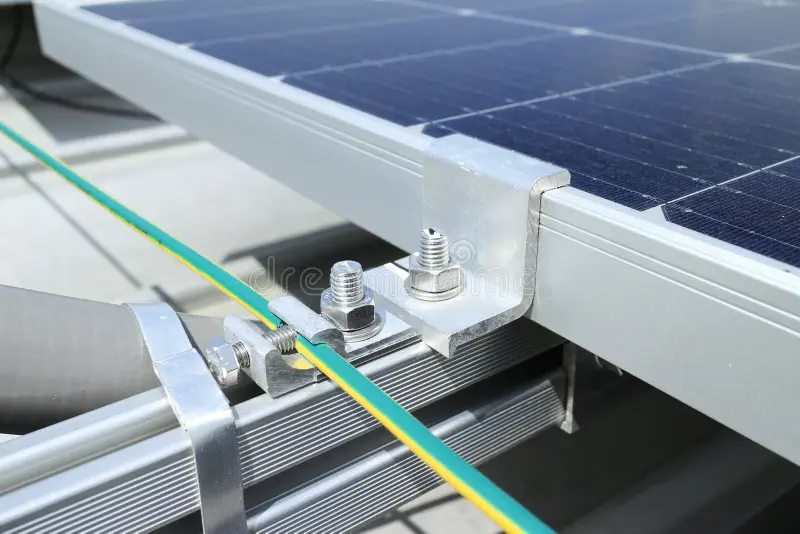 ⚡ Earthing For Solar Panel