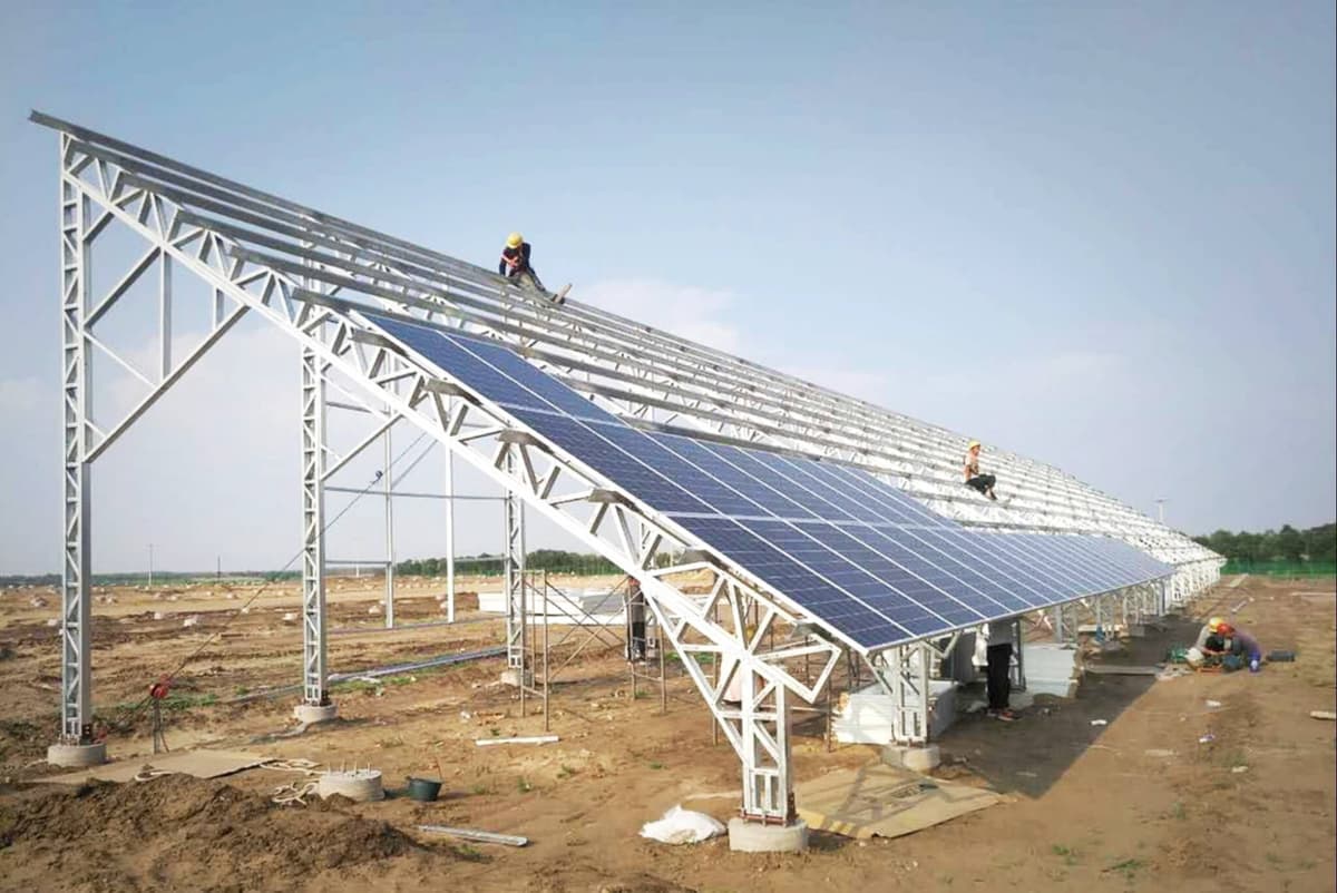 Welding & Structure for Solar Panels